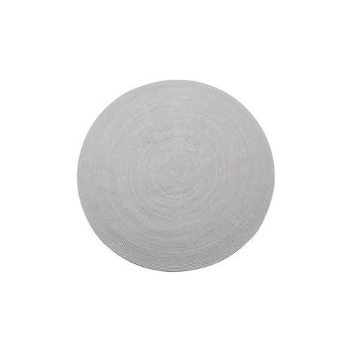 Round Outdoor Rug - Light Grey