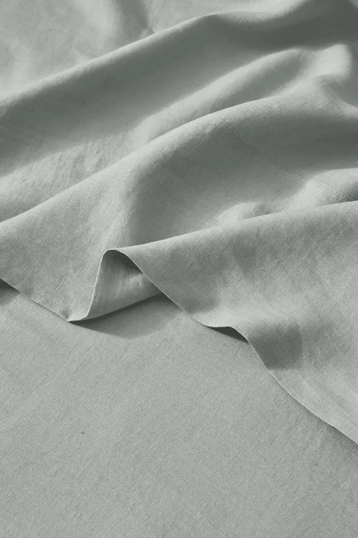 Ravello Linen Flat Sheet - Sage | Weave Home Bed Linen