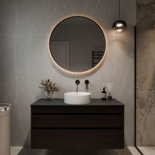 Code Luxe 1000 Wall Hung Vanity | 2 Drawer