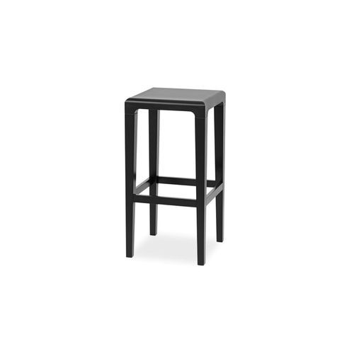 Rioja Kitchen Stool - Black Stained - 65cm - by TON