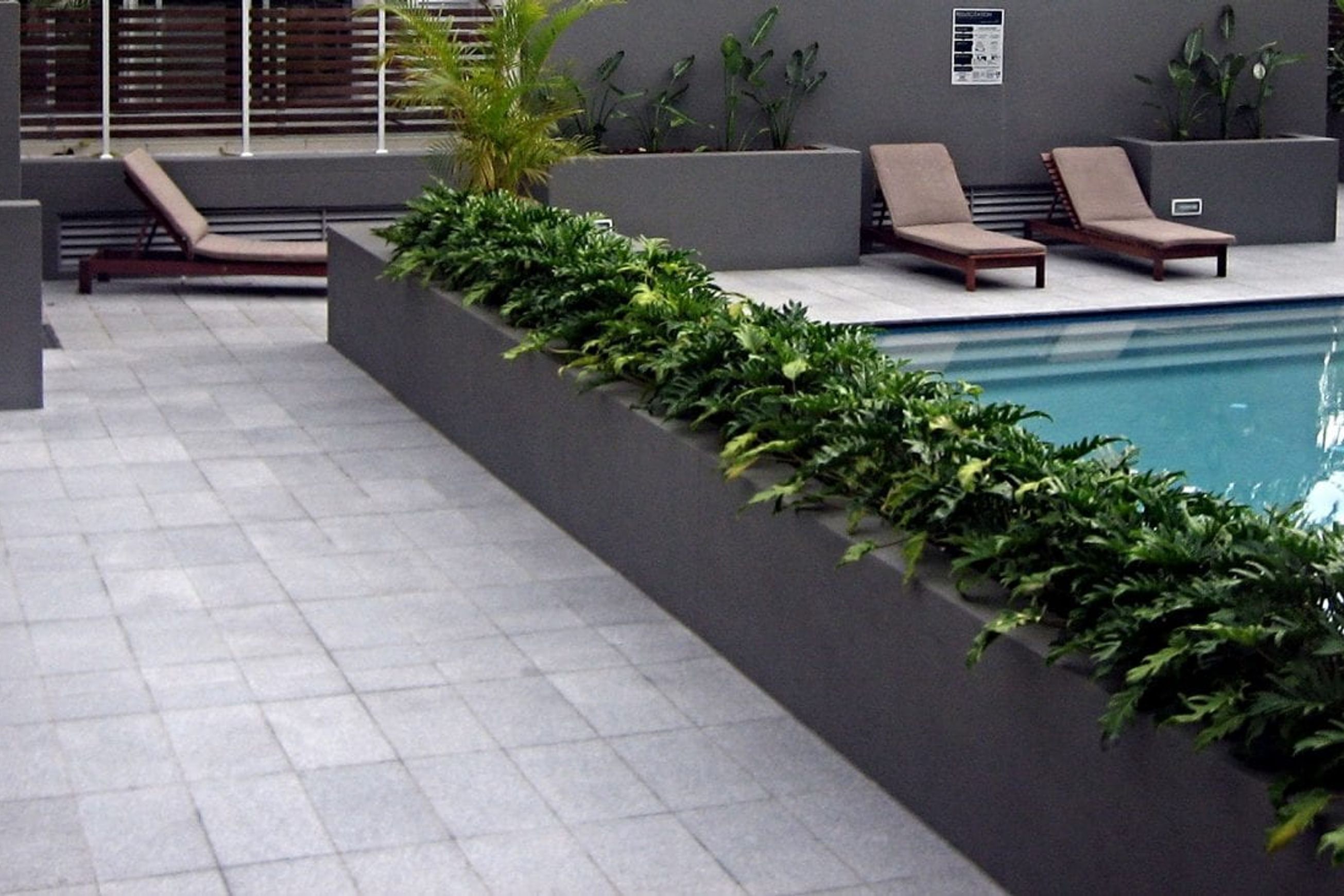 Silver Grey Granite Pool Coping