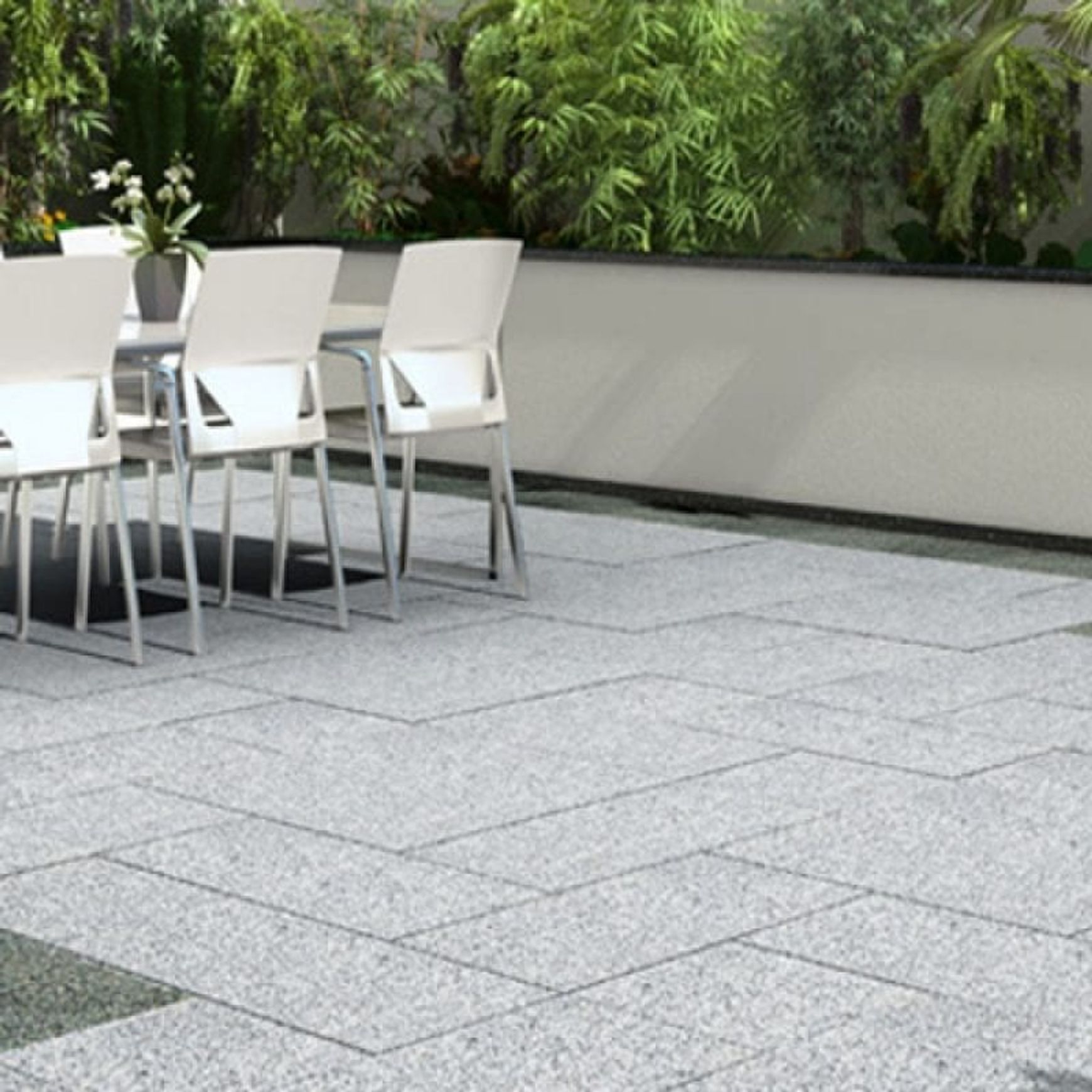 Silver Grey Granite Tiles