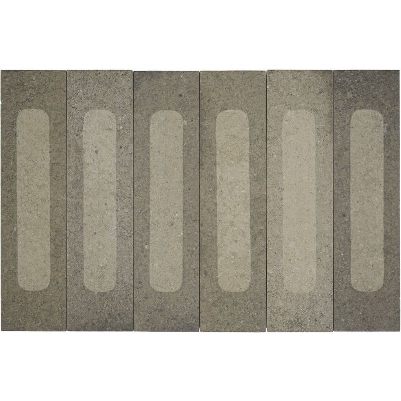 Cinder Brick Basil 3D | Perini Tiles