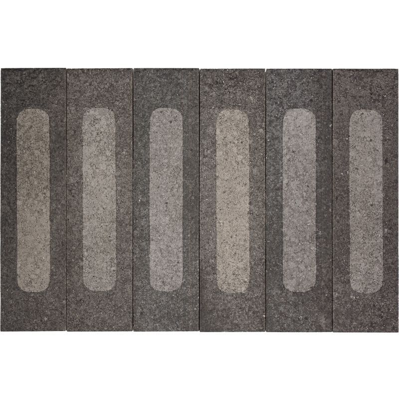 Cinder Brick Pepper 3D | Perini Tiles