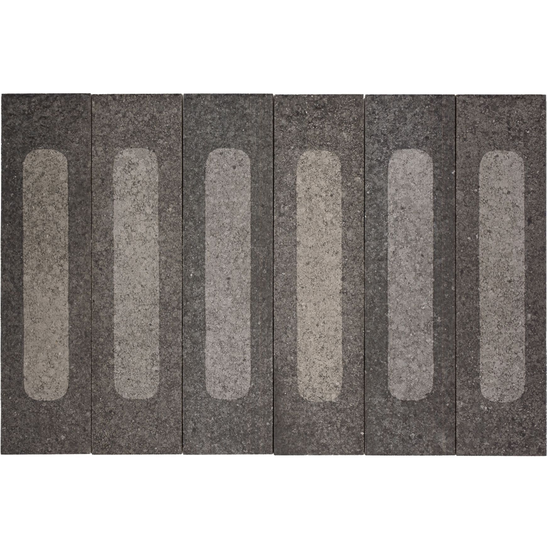 Cinder Brick Pepper 3D | Perini Tiles