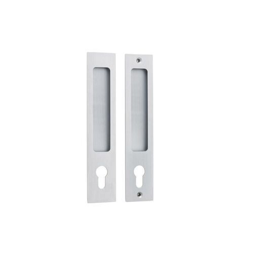 Sliding Door Pull Rectangular Euro Lock