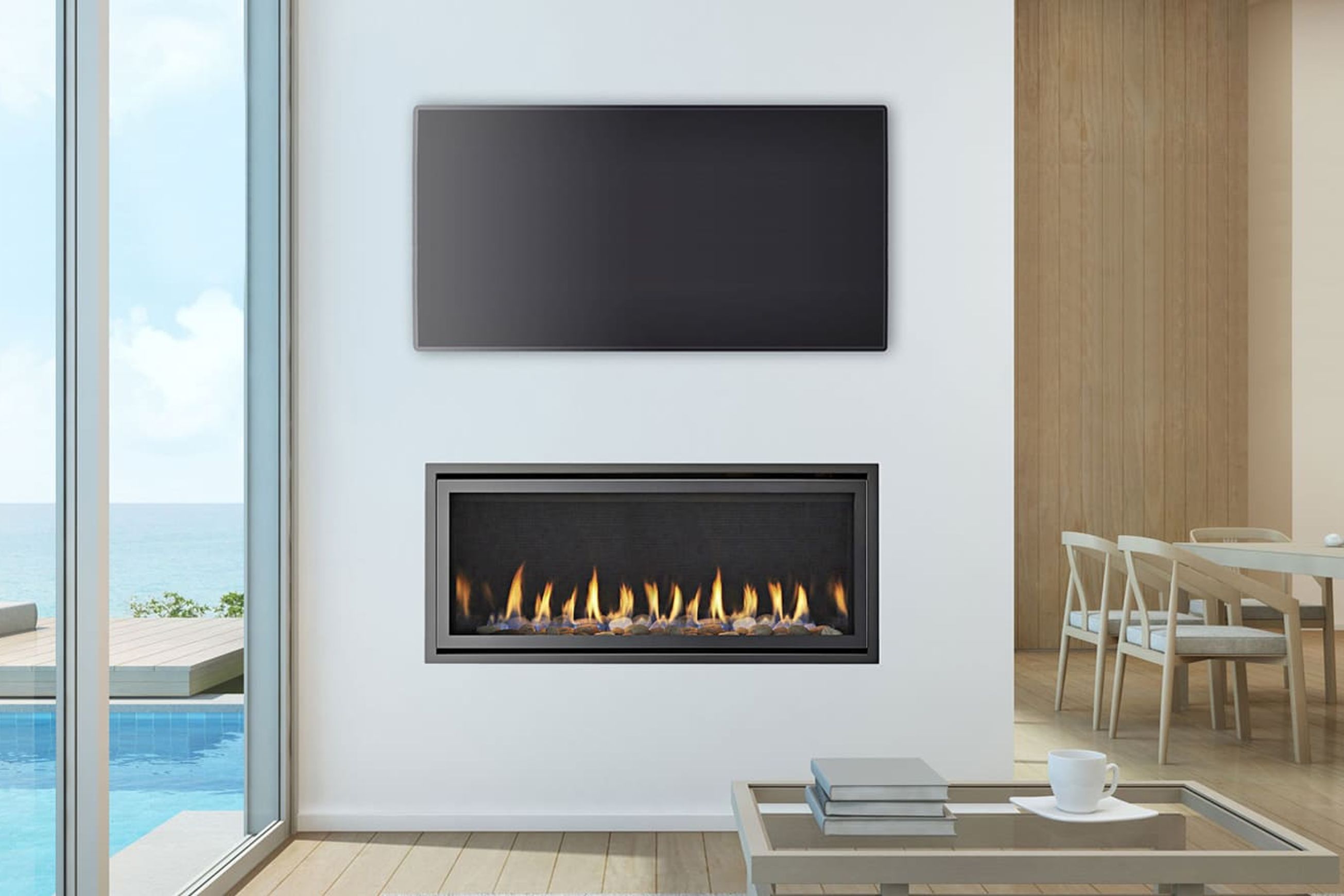 SLR-X Balanced Flue Gas Fireplace