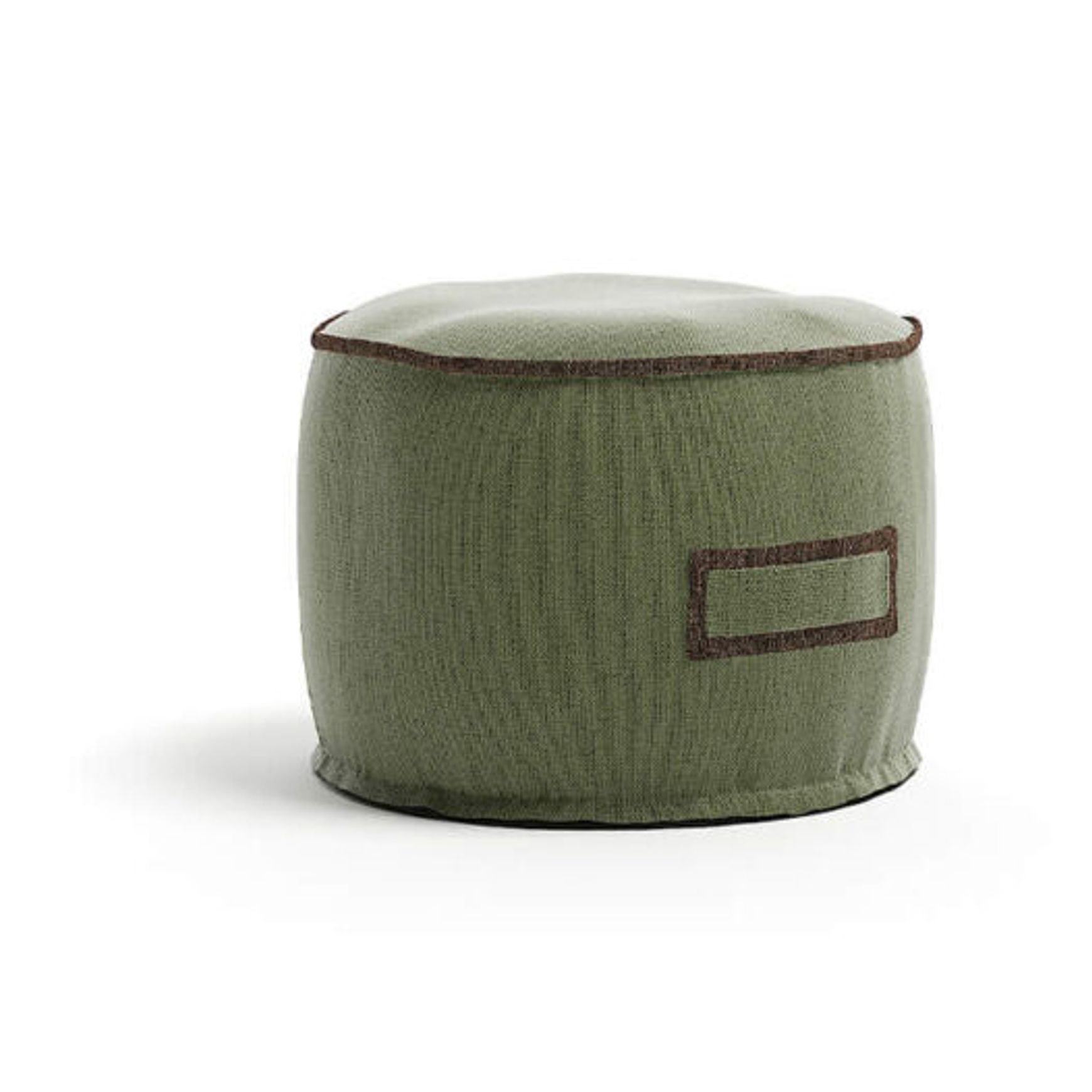 Soft 60 Round Outdoor Pouf by Atmosphera