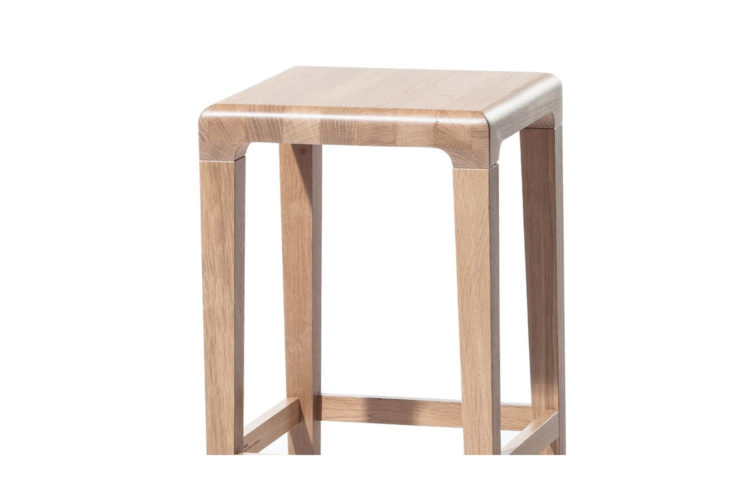 Rioja Kitchen Stool - Natural Oak - by TON