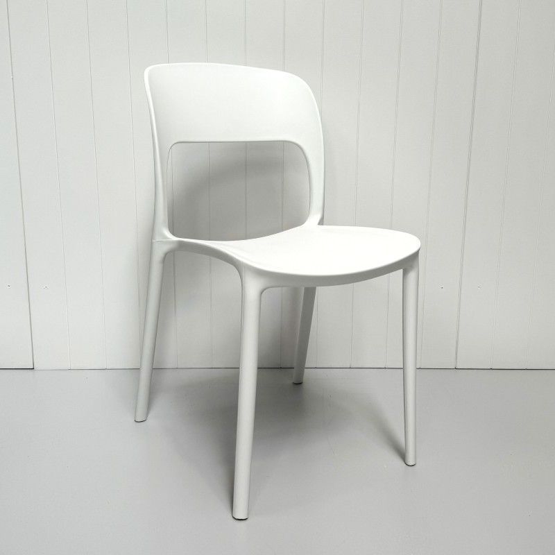 Sophie Resin Dining Chair - White