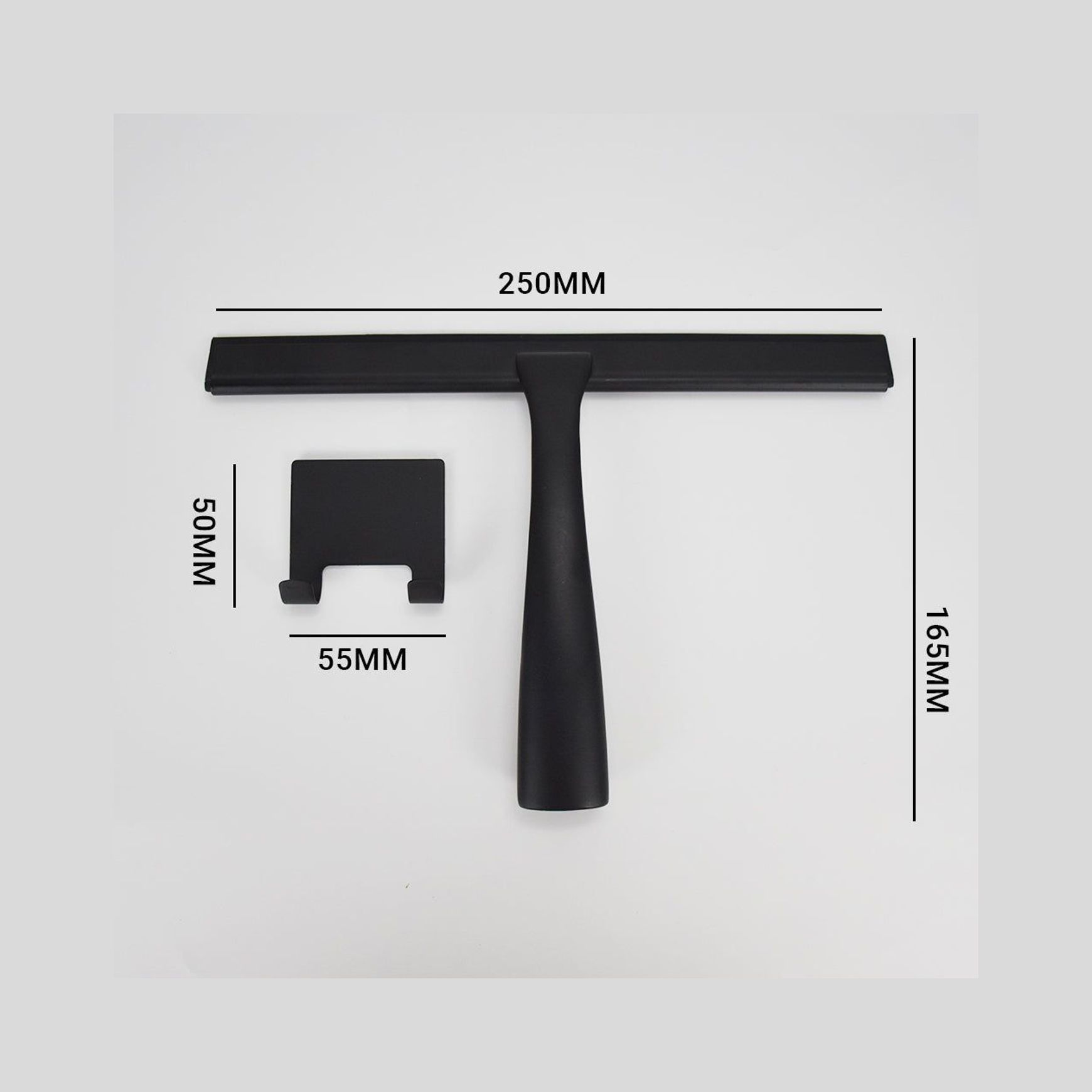 Shower Glass Wiper & Holder
