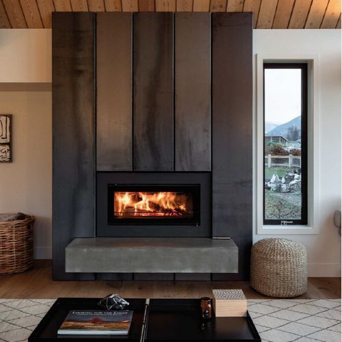 Stovax Riva Studio 2 NZ Wood Fireplace