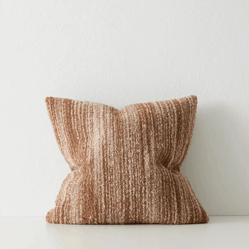 Weave Home Gigi Cushion - Burnish | Wool Blend Boucle