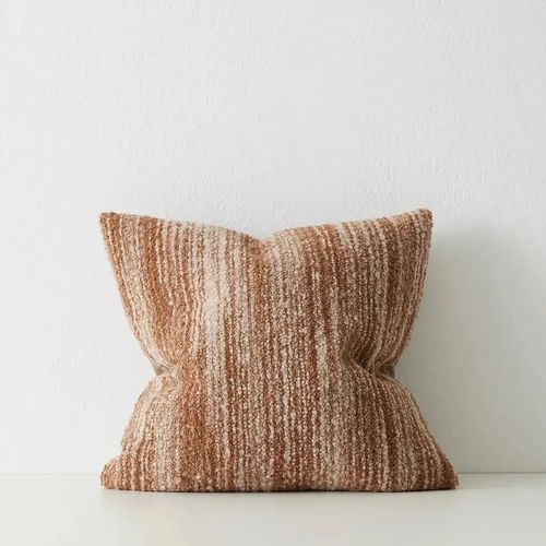 Weave Home Gigi Cushion - Burnish | Wool Blend Boucle