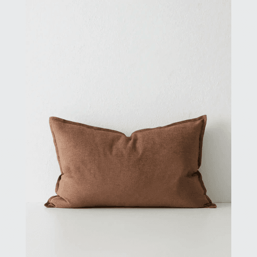 Weave Home Fiore Cushion - Toffee | Square and Lumbar