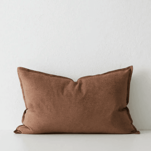 Weave Home Fiore Cushion - Toffee | Square and Lumbar