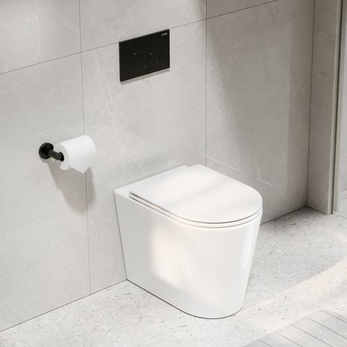 CODE Pure Typhoon Inwall Toilet Suite | Gunmetal Button