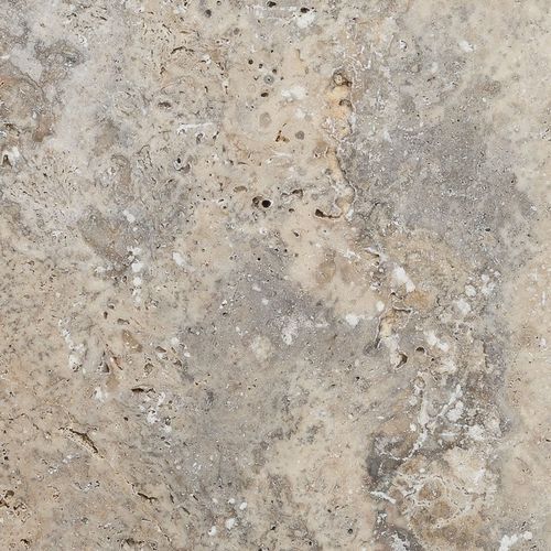 Travertine Silver Shadow | French Pattern