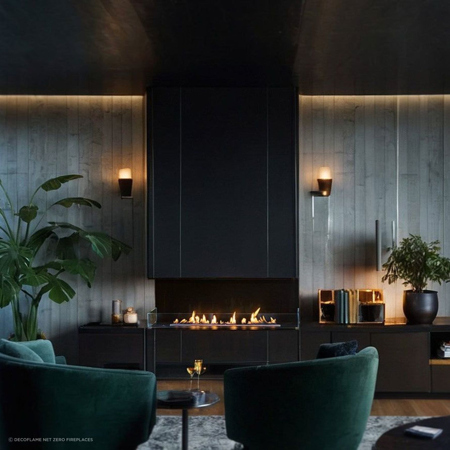 Decoflame BEV Net Zero F3 Fireplace Insert 20.5hr Burn