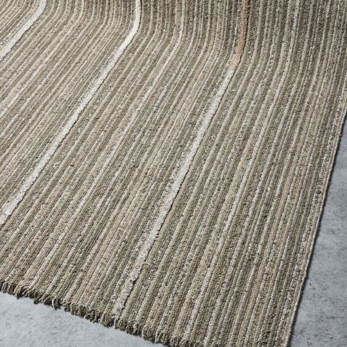 Tribe Home Inca Rug - Olive Brown | 100% NZ Wool