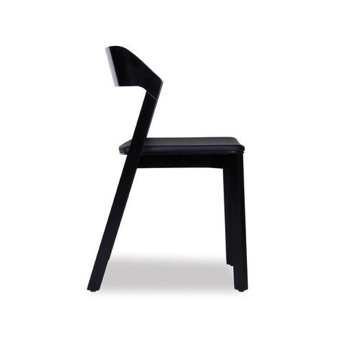 Merano Dining Chair - Black Stained - by TON