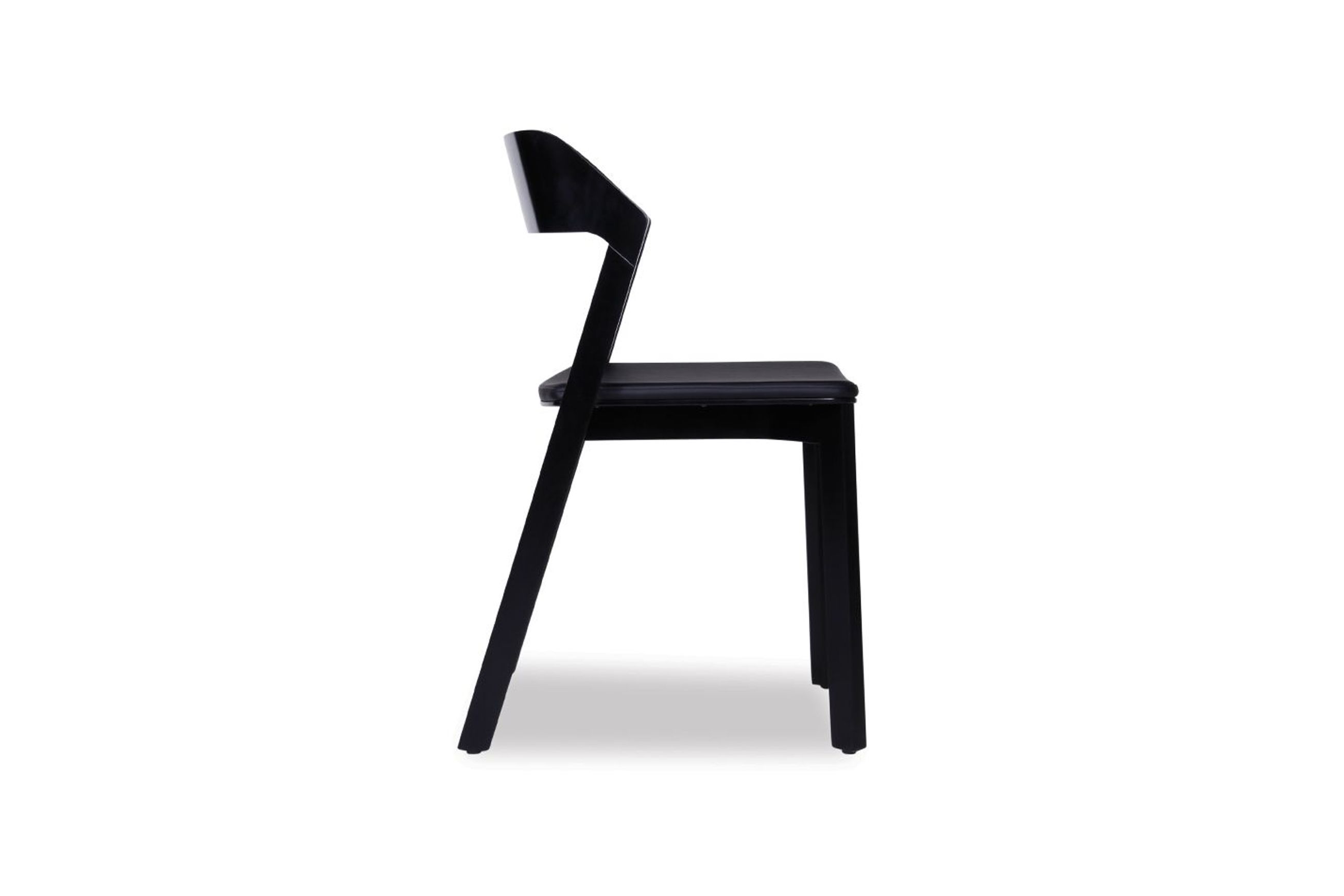 Merano Dining Chair - Black Stained - by TON