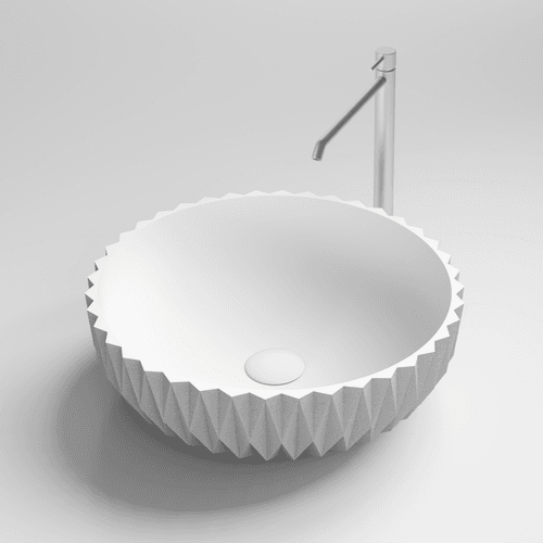 Aqvato Vesta Bred Bathroom Basin