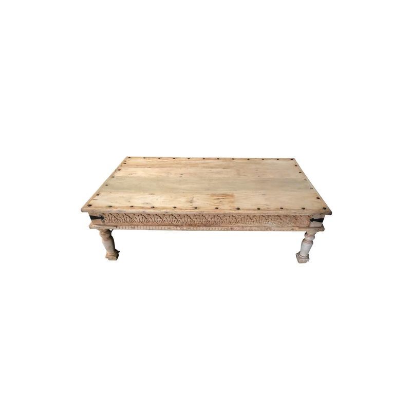 Vintage Wooden Coffee Table -b126