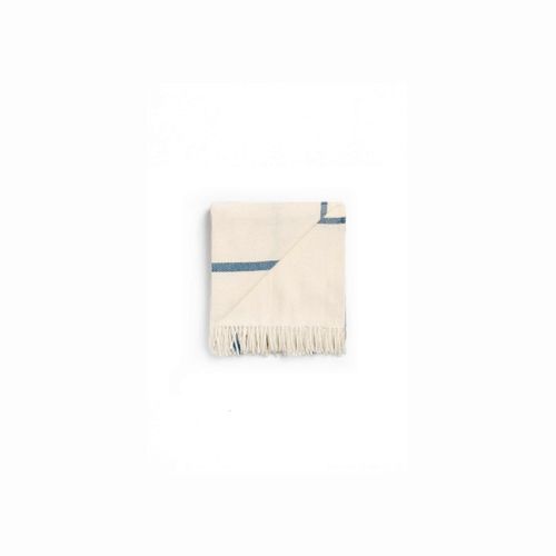 Ruanui Station Lambswool Throw -  Wakarua White
