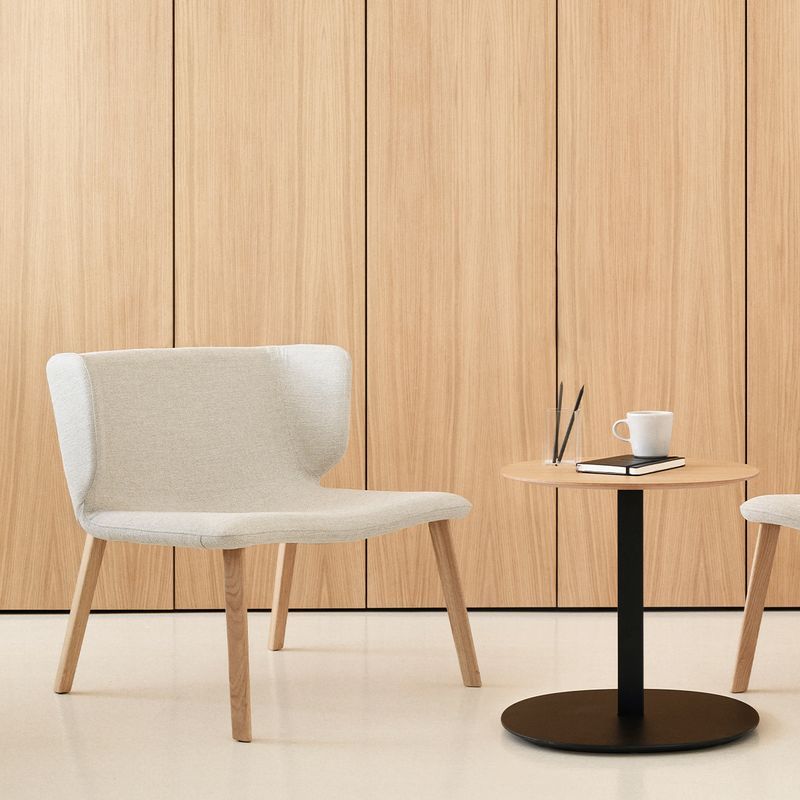 Wrapp Armchair - Wooden Base