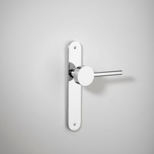 Geppetto Door Lever - Oval Backplate