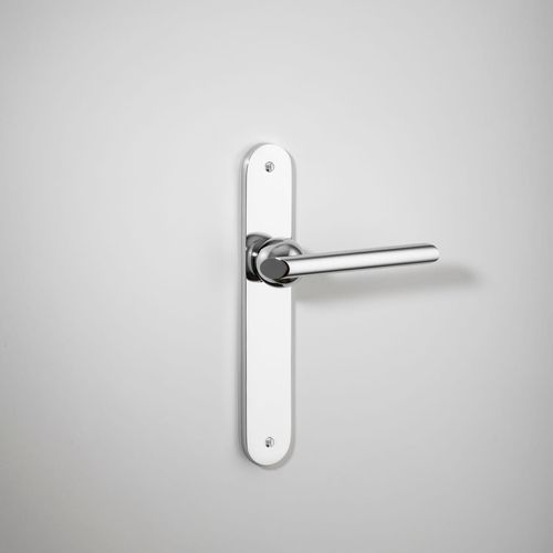 Futurismo Door Lever - Oval Backplate