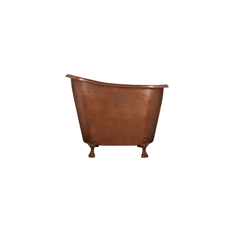 The Copper Bath Tub - Ahlia Hammered Slipper Clawfoot 1220mm -CB5050-D49