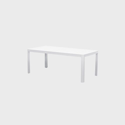 Azura Extension Outdoor Dining Table 195|255cm | White