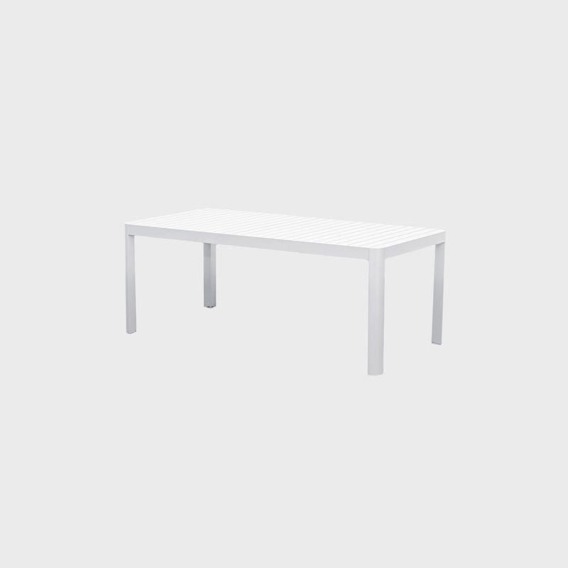 Azura Extension Outdoor Dining Table 195|255cm | White