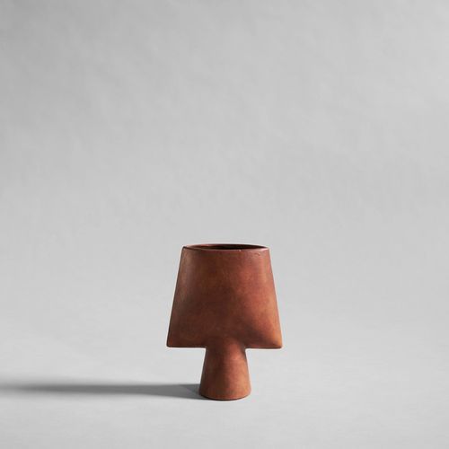 101 Sphere Vase Square Mini - Terracotta