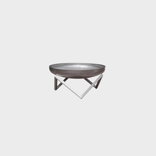 ALFRED RIESS Darvaza Stainless Steel Fire Pit - Large