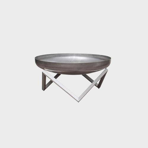 ALFRED RIESS Darvaza Stainless Steel Fire Pit - Large