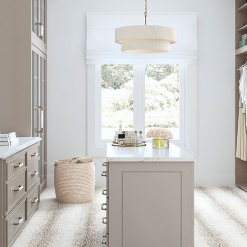 Timmering 4 Light Pendant - Large in Matte Brass