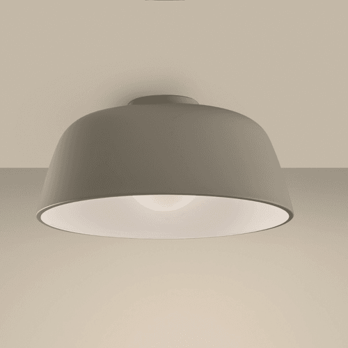 Kondo Ceiling Light - Large in Grey & White
