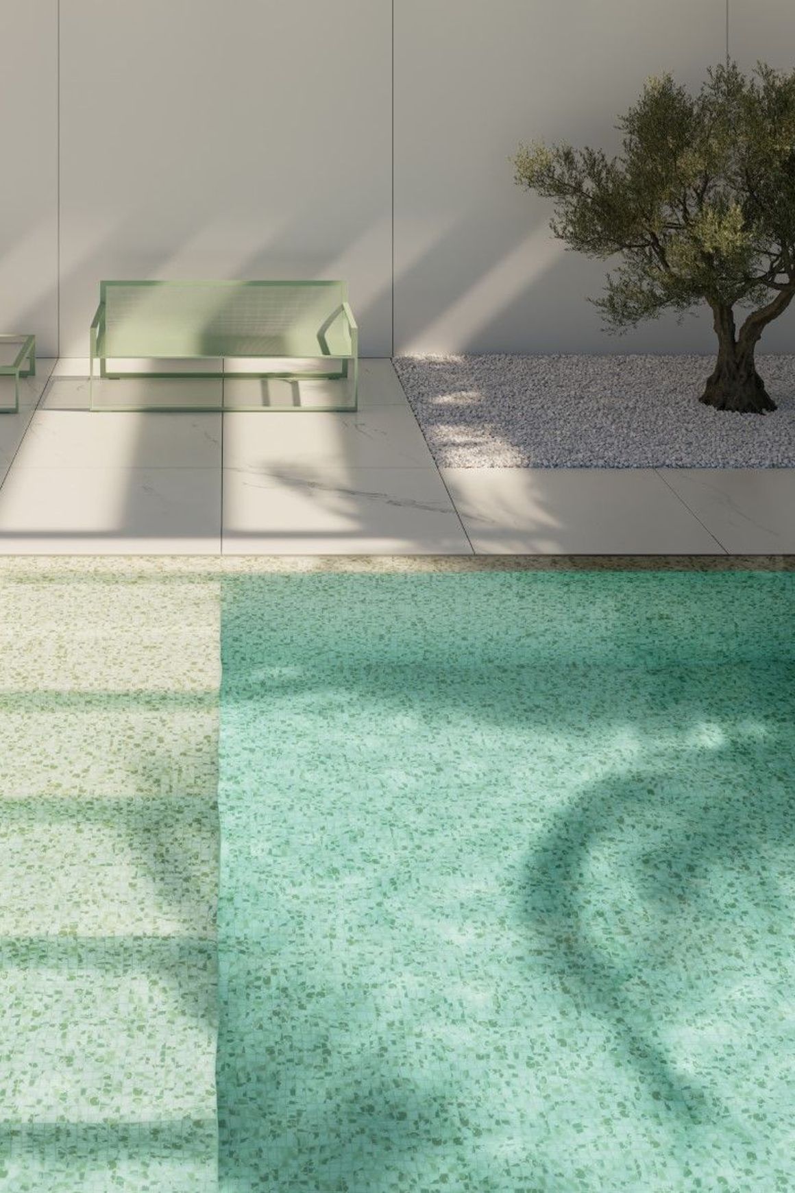 Blots Tile | Aquarelle Collection by Ezarri