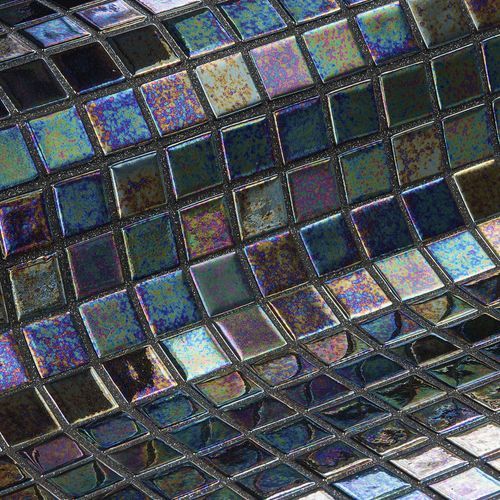 Ebano Mosaic Tile | Iris Collection by Ezarri