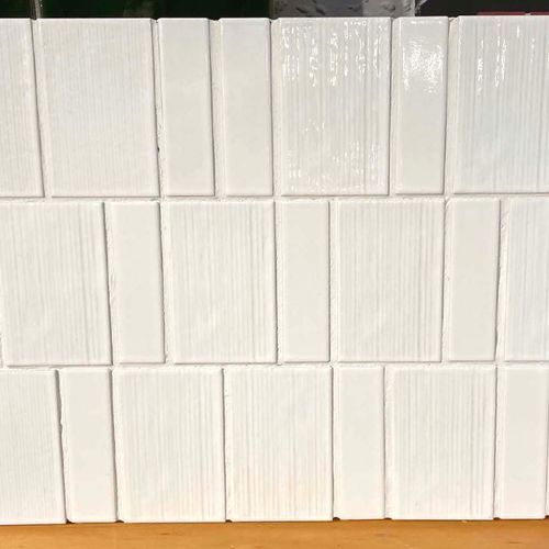 Luce White Gloss Mosaic Tile