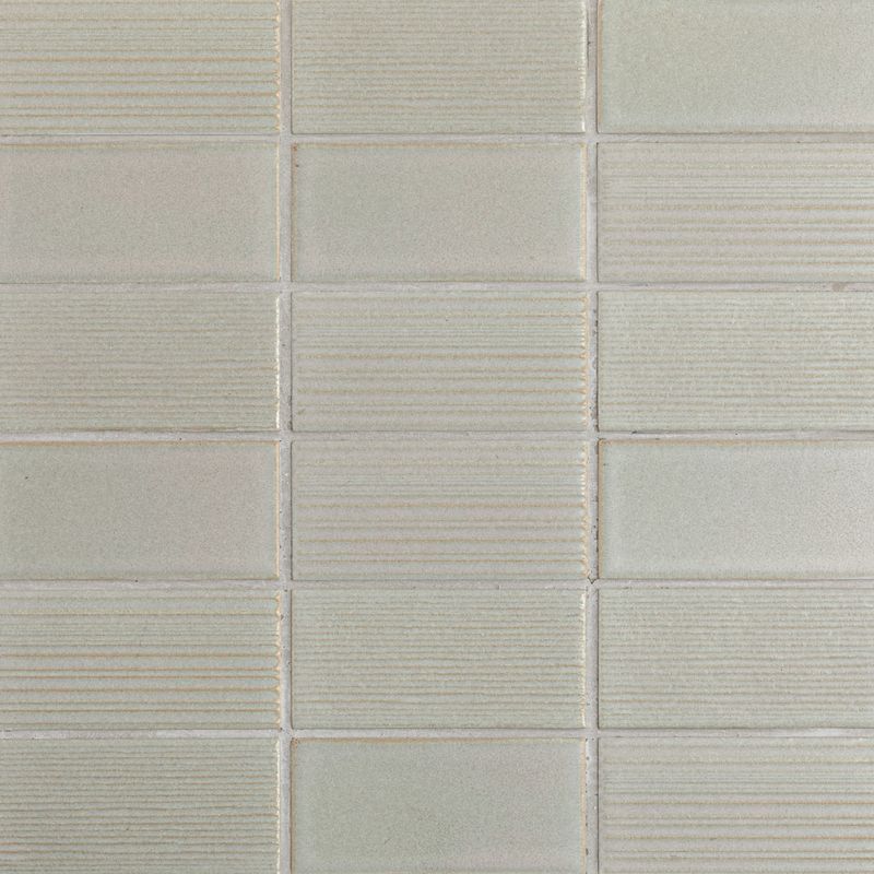 Maze Soft Grey Mosaic Tiles