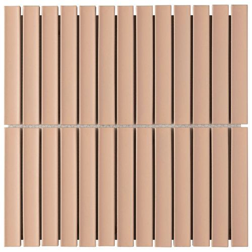 Niseko Baby Pink Matt Mosaic