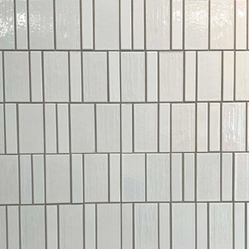 Luce White Gloss Mosaic Tile