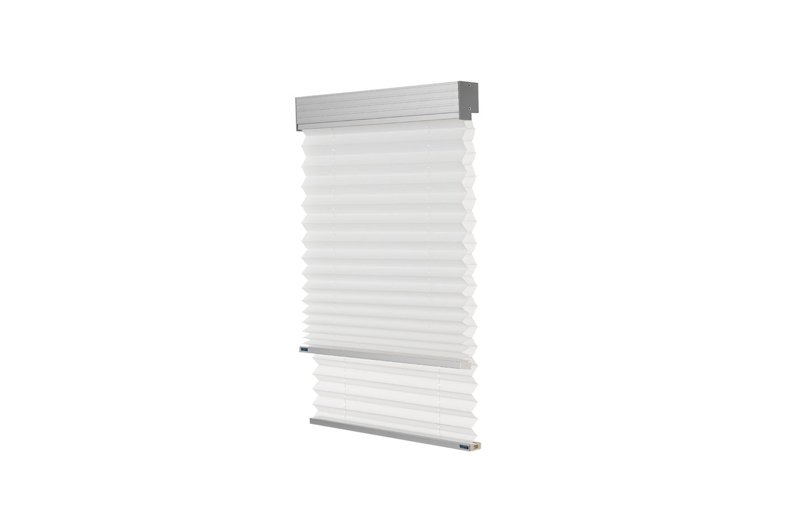 Twin Motorised Pleated Blind | Pleated Blinds