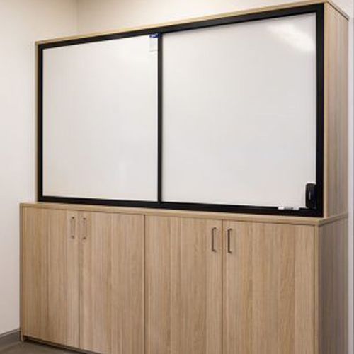 Whiteboard Cabinet Slider