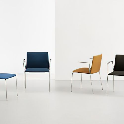 Stamp Tube Base Chair by Segis