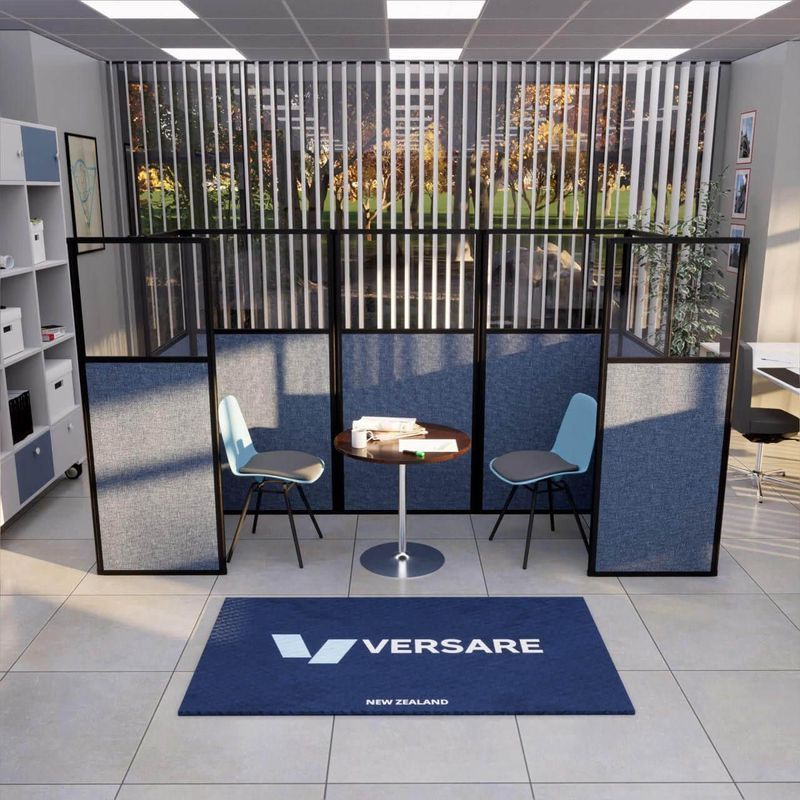 WorkStation Booth | Freestanding Upholstered Fabric